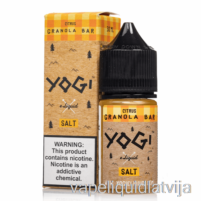 Citrusaugļu Granola Batoniņš - Yogi Salts E-šķidrums - 30ml 35mg Vape šķidrums